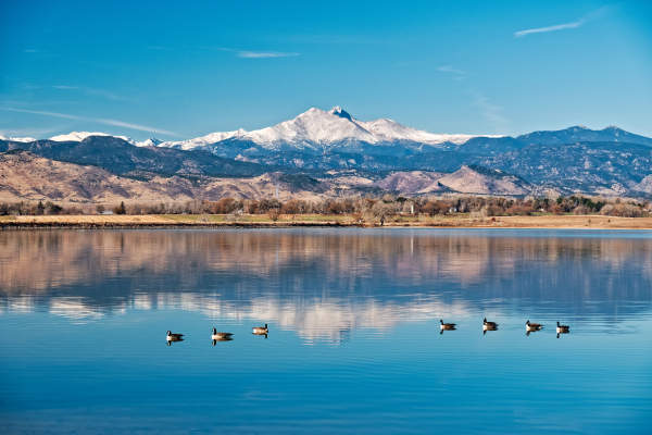 Boulder to Longmont,twenty minutes door to door.
