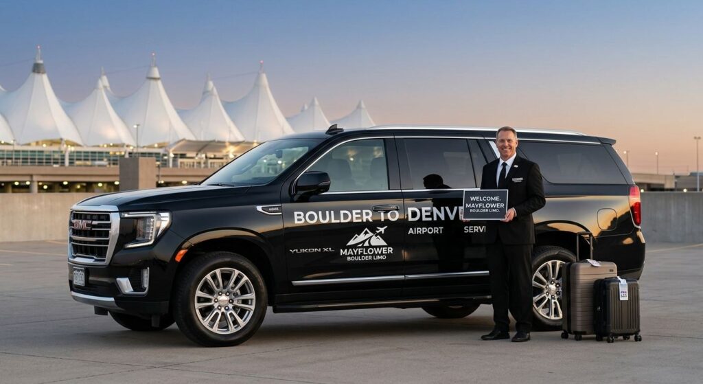 Boulder to Denver Airport car service